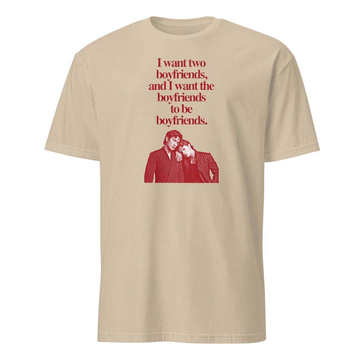 Ilya Shane “I Want Two Boyfriends” Shirt | Heated Rivalry Queer Fandom T-Shirt by Cuccico | Cuccico