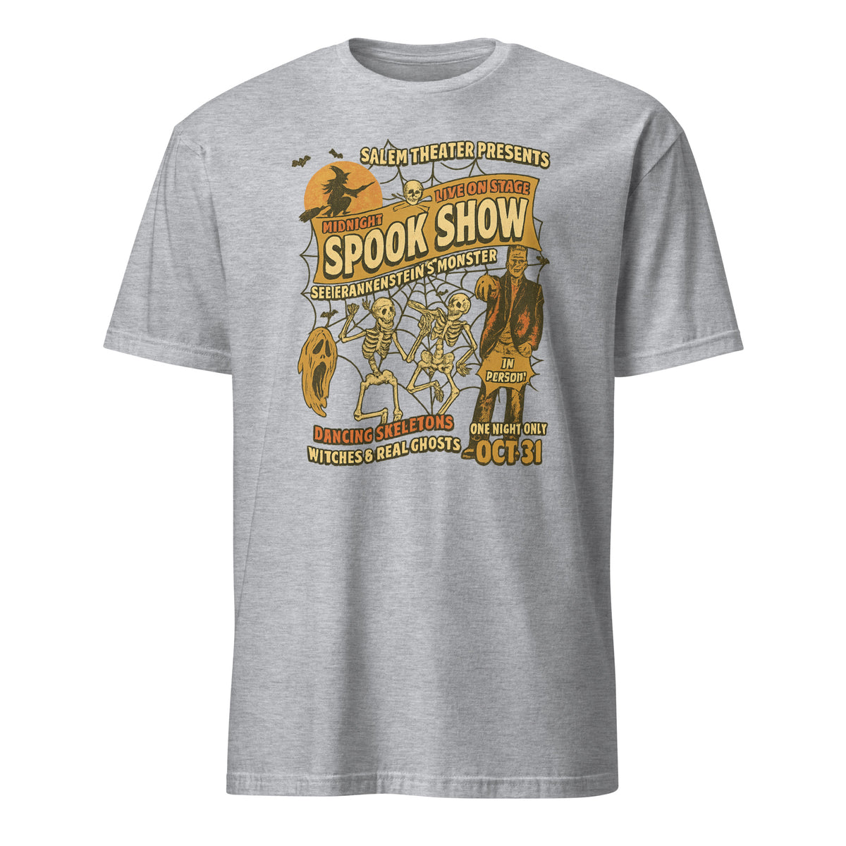 Retro Halloween Monster Mash Shirt – Comfort Colors Graphic Tee | Frankenstein Design | Cuccico Design