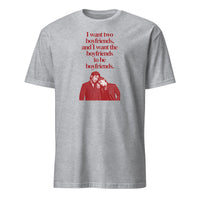 Ilya Shane “I Want Two Boyfriends” Shirt | Heated Rivalry Queer Fandom T-Shirt by Cuccico | Cuccico