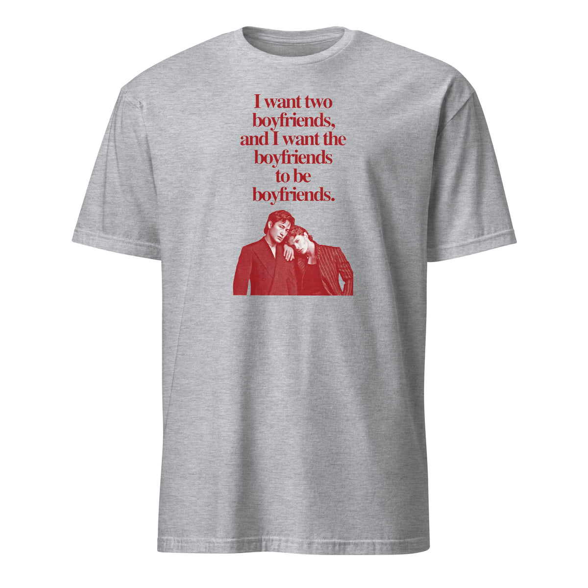 Ilya Shane “I Want Two Boyfriends” Shirt | Heated Rivalry Queer Fandom T-Shirt by Cuccico | Cuccico