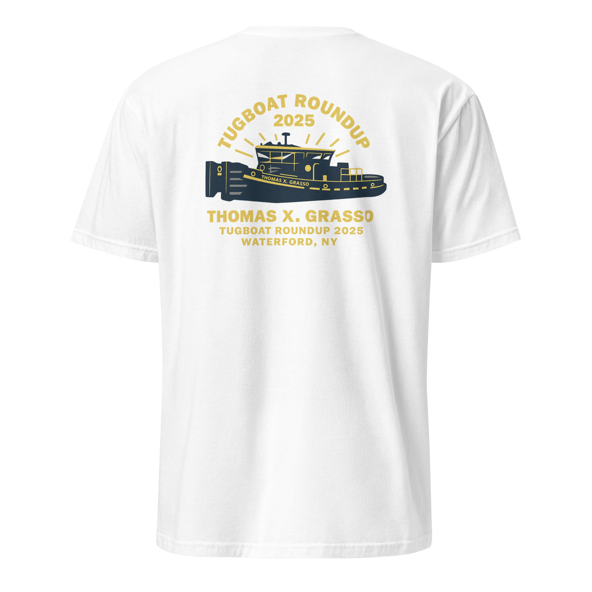 Tugboat Roundup 2025 Waterford NY Shirt – Thomas X Grasso | Cuccico | Cuccico