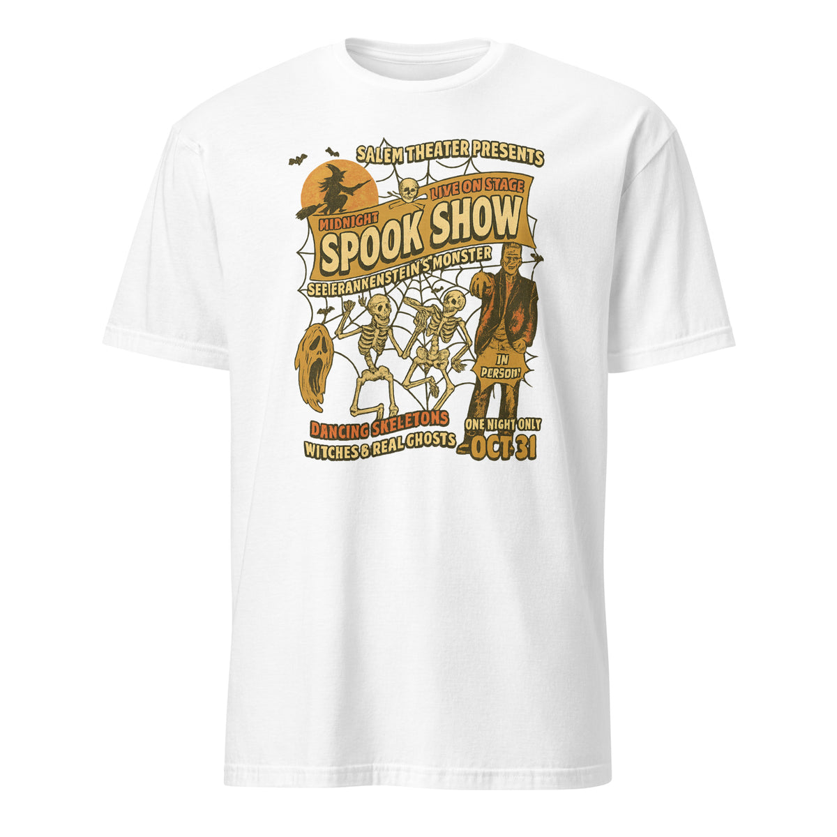 Retro Halloween Monster Mash Shirt – Comfort Colors Graphic Tee | Frankenstein Design | Cuccico Design