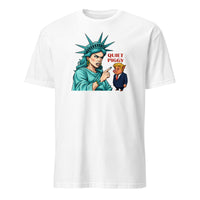 Quiet Piggy Liberty T-Shirt – Funny Anti-Trump Pig Satire Tee | Cuccico | Cuccico