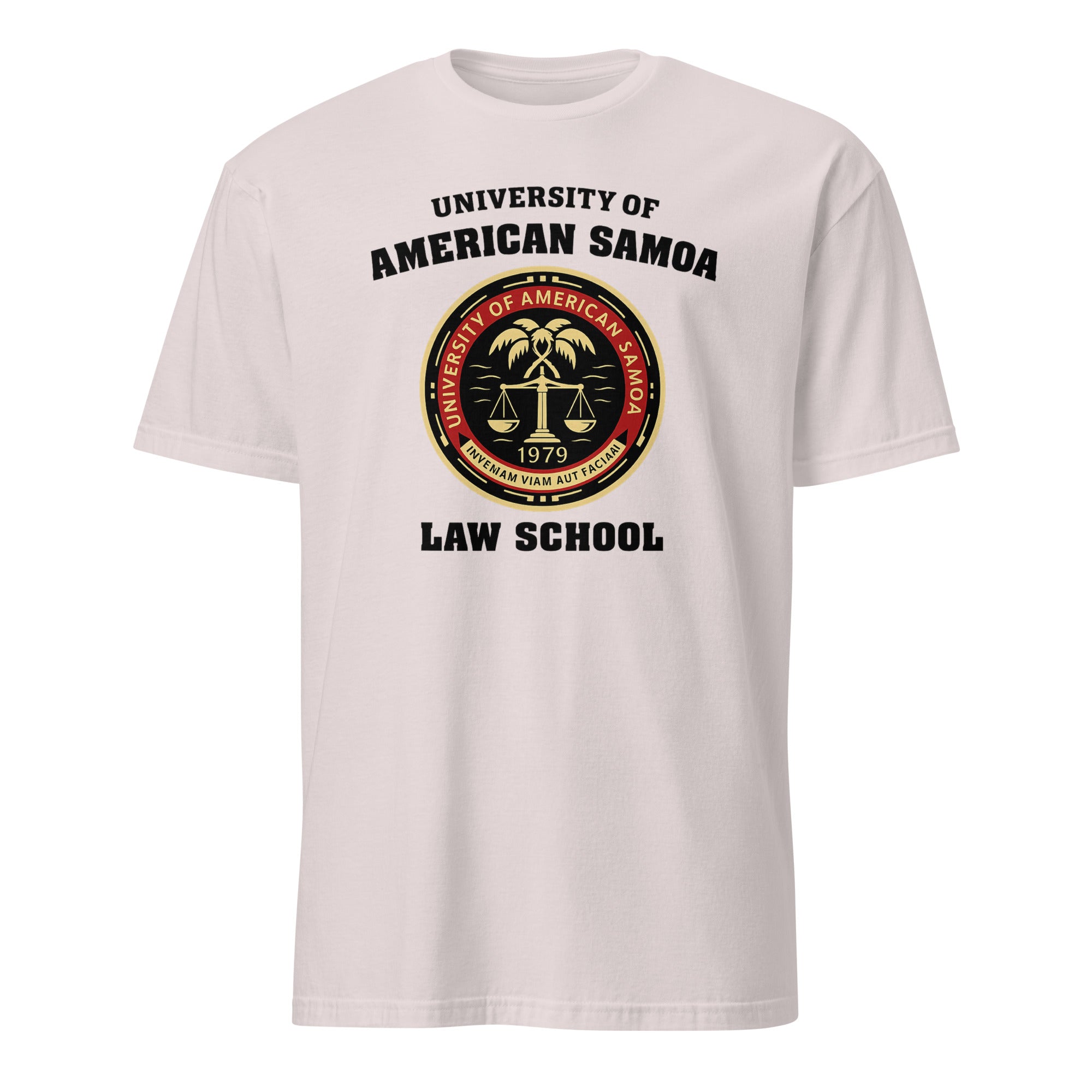 University of American Samoa Law School shirt in ice grey by Cuccico
