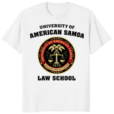University of American Samoa Law School shirt in white by Cuccico