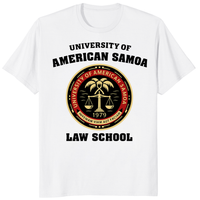 University of American Samoa Law School shirt in white by Cuccico