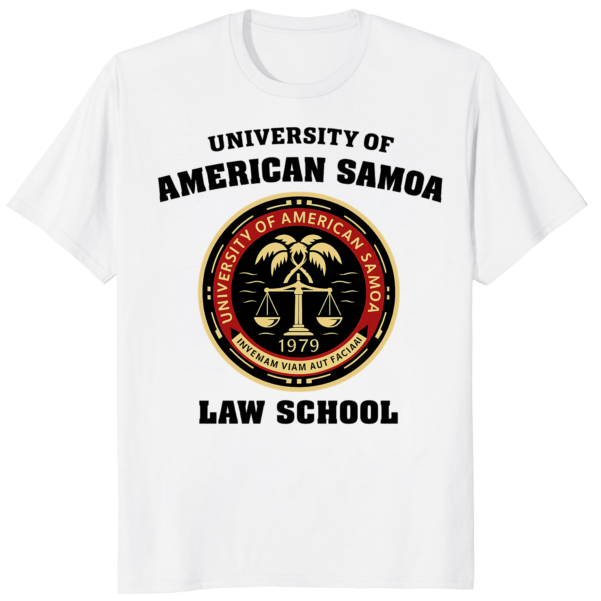 University of American Samoa Law School shirt in white by Cuccico