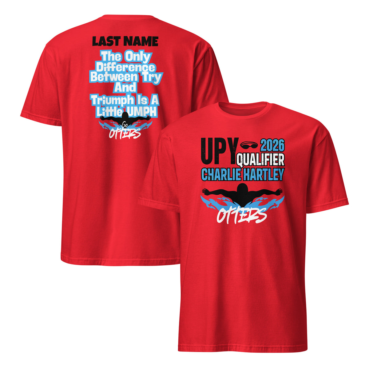 UPY 2026 Qualifier Shirt featuring Charlie Hartley Go Otters