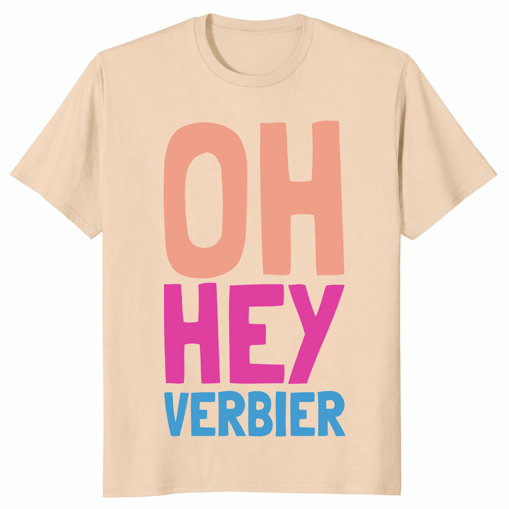 Verbier apres ski shirt in sand