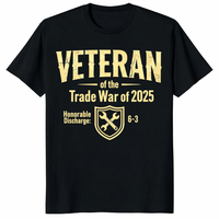 Veteran Of The Trade War Of 2025 Shirt trending design shirt