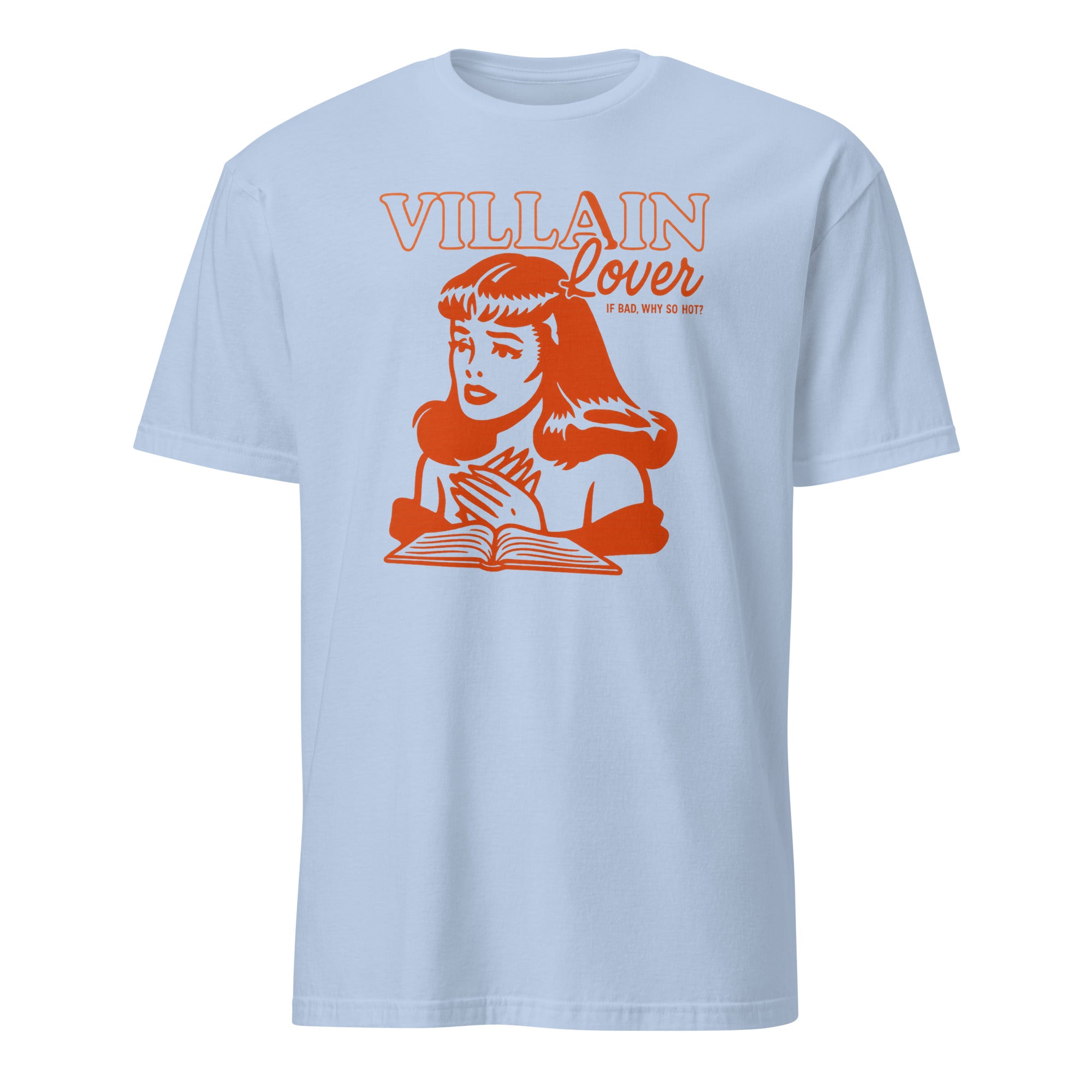 Light Blue Villain Lover Bookish Shirt – Enemies To Lovers Tee by Cuccico
