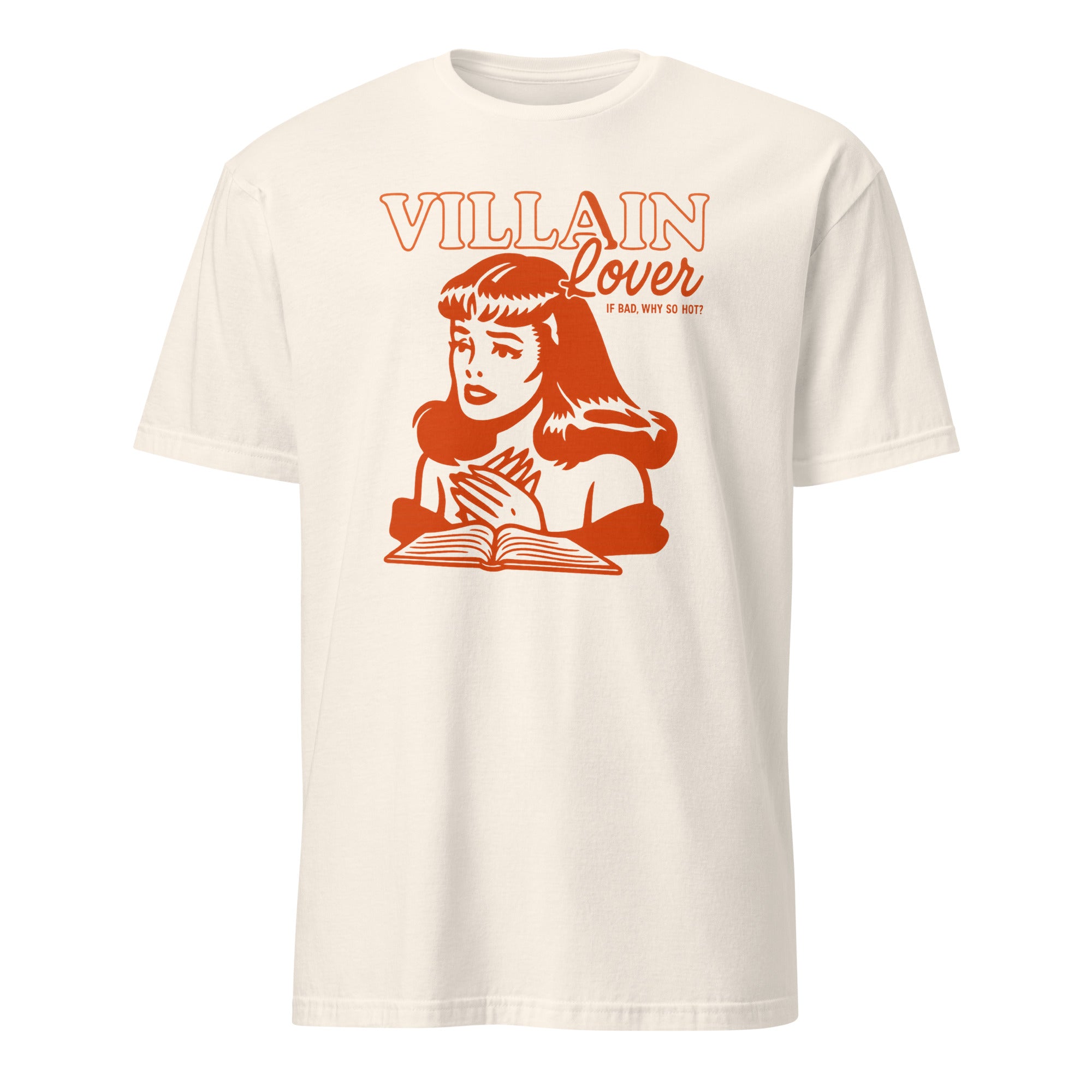 Natural color Villain Lover Bookish Tee – Enemies To Lovers Shirt by Cuccico