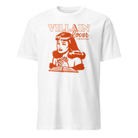 Villain Lover Bookish Shirt in White by Cuccico – Dark Romance Book Lover Tee
