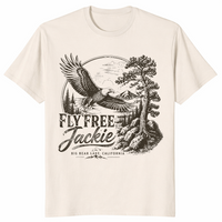 Vintage eagle lover shirt natural