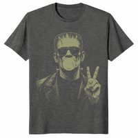Vintage frankenstein shirt in dark heather
