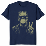 Vintage frankenstein shirt in navy