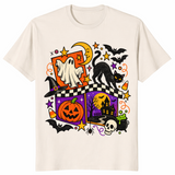 Vintage halloween shirt in natural