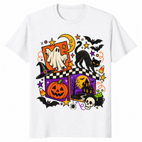 Vintage halloween shirt in white