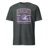 Distressed Minnesota Mascot Shirt in Dark Heather by Cuccico