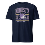 Retro Minnesota Football Shirt in Navy color by Cuccico