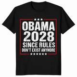 Vintage Obama 2028 shirt in black