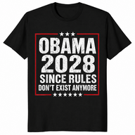 Vintage Obama 2028 shirt in black