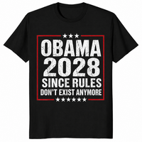 Vintage Obama 2028 shirt in black