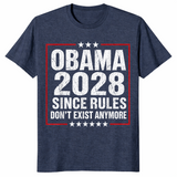 Vintage Obama 2028 shirt in heather navy