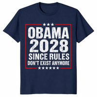Vintage Obama 2028 shirt in navy