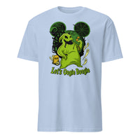 Vintage Retro Boogie Man Shirt in Light Blue – Halloween Boogie T-Shirt with Disney Halloween design