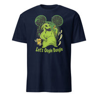Vintage Retro Boogie Man Shirt in Navy – Halloween Boogie T-Shirt, The Nightmare Before Christmas theme