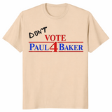 Vote 4 Paul Baker shirt in sand