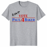 Vote 4 Paul Baker shirt in sport grey