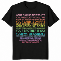 Vote as if rights shirt black