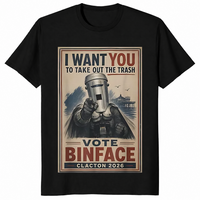Retro I Want You to Take Out The Trash Vote Binface 2026 T-Shirt | Cuccico