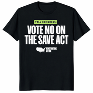 Vote No on the SAVE Act Shirt trending design shirt