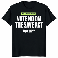 Vote No on the SAVE Act Shirt trending design shirt