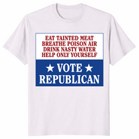 Eat Tainted Meat Vote Republican Sarcastic Political Shirt | Cuccico