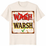 Wash warsh shirt in natural