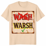 Wash warsh shirt in sand
