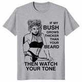 Watch your tone shirt in sport grey