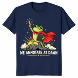 We Annotate At Dawn shirt navy