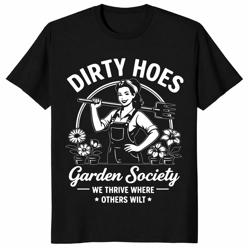 We Thrive Where Others Wilt shirt in black
