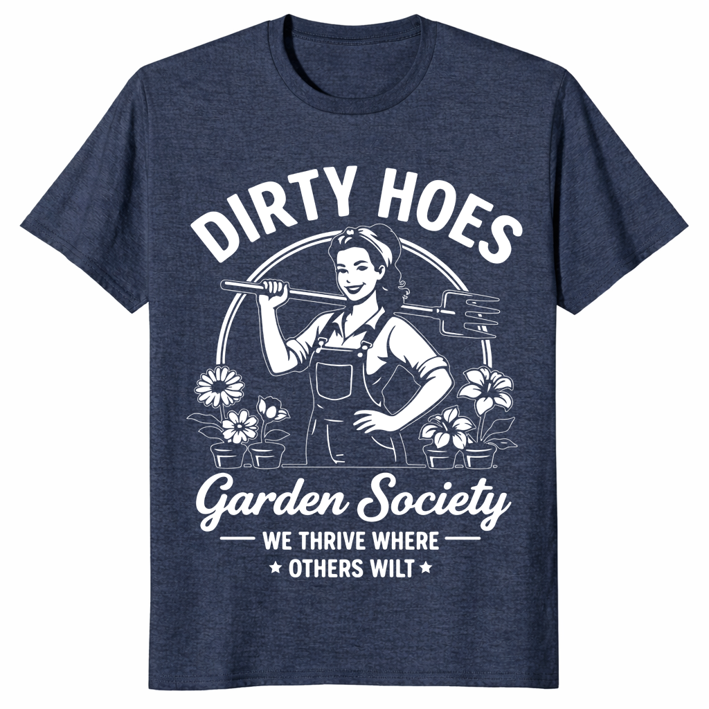 We Thrive Where Others Wilt shirt in dark heather grey