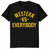 Western vs everybody shirt black