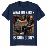 What on earth shirt in navy