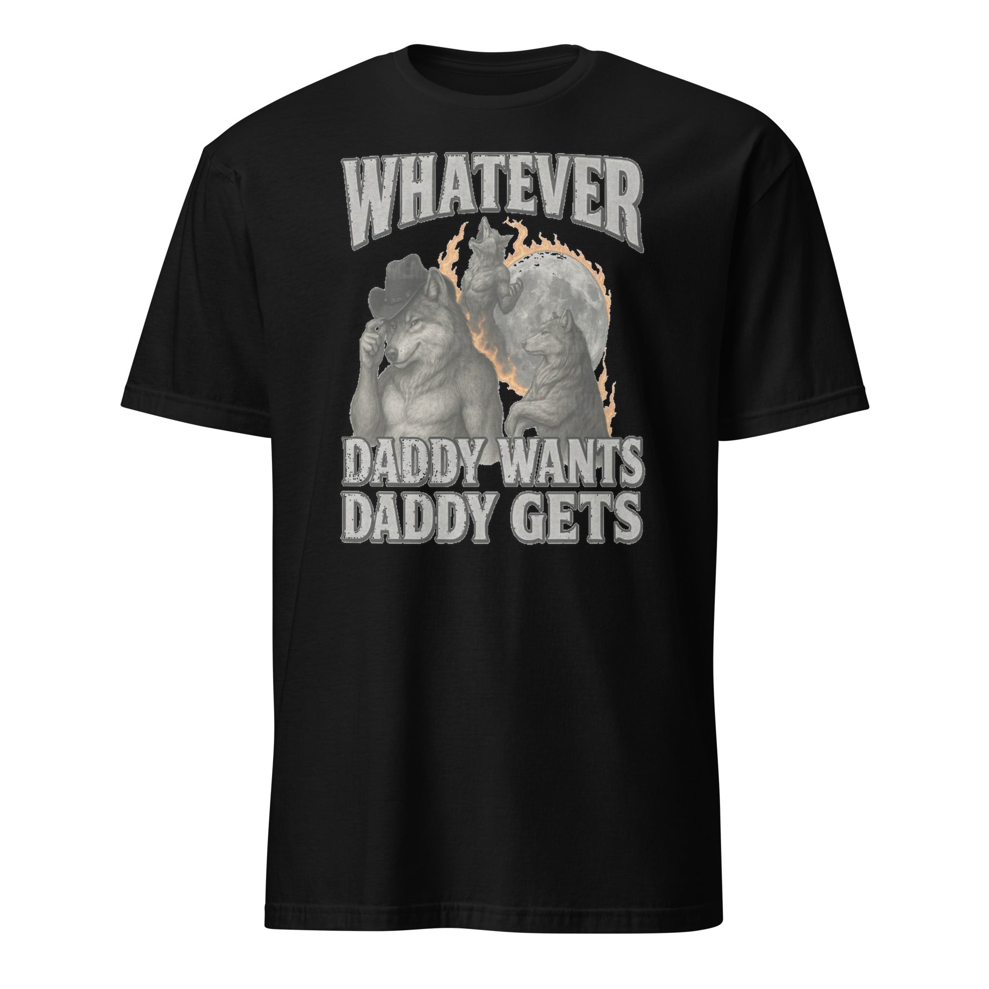 Whatever Daddy Wants Daddy Gets tee in navy bleu by Cuccic