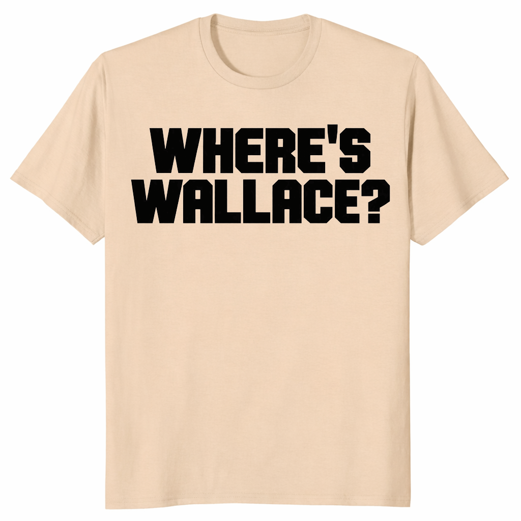 Where's wallace shirt in sand