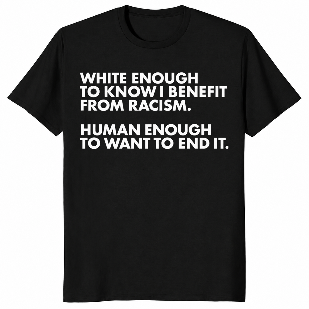 White Ally Shirt in black