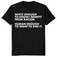 White Ally Shirt in black
